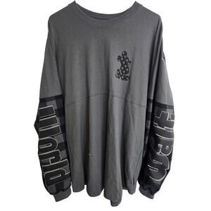 Walt Disney World Mickey Mouse Unisex Spirit Jersey Adult XL Spell Out Sleeves
